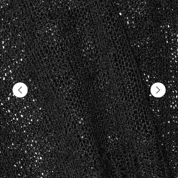 Helmut Lang Black Irregular Silk Knit Sweater - Picture 6 of 7